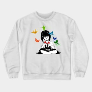 Breathing Life into Art Crewneck Sweatshirt